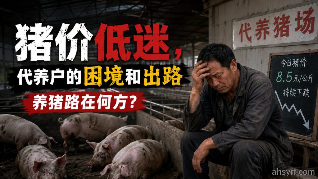 【代养】猪价低迷,代养户的困境和出路,养猪路在何方?