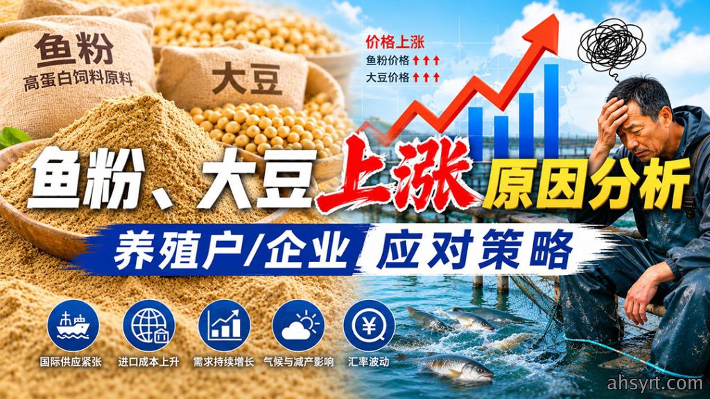 【饲料涨价】鱼粉、大豆上涨原因分析,养殖户/企业应对策略